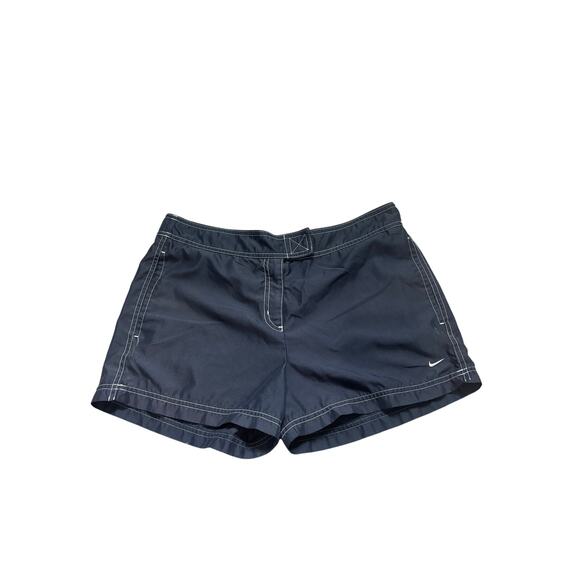 Nike Navy Blue White Contrast Stitching Sport
Shorts Size Medium - Picture 1 of 4